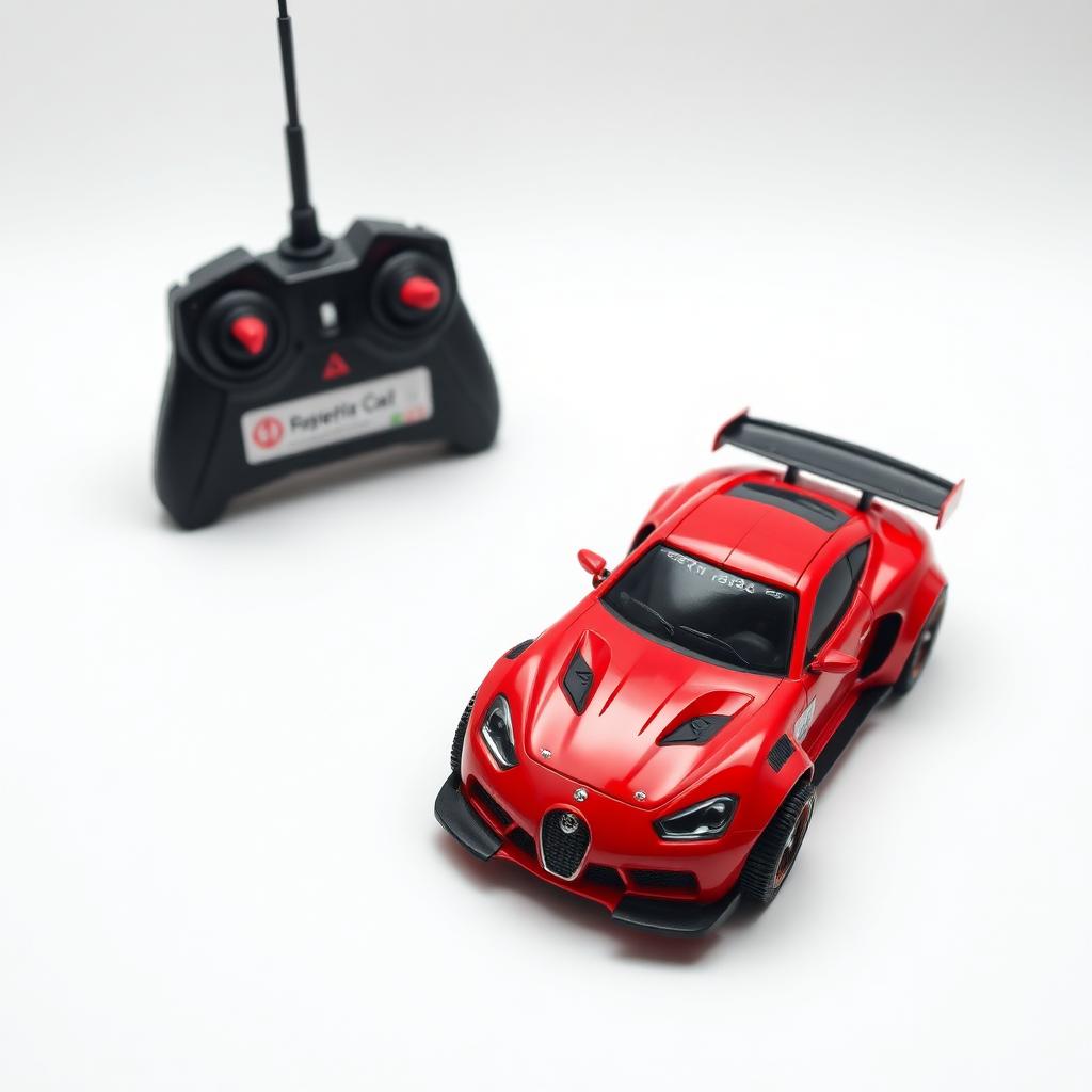 High-Speed RC Racing Car
